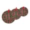 DII® O Christmas Tree Plaid Dish Cover Set, 3ct.